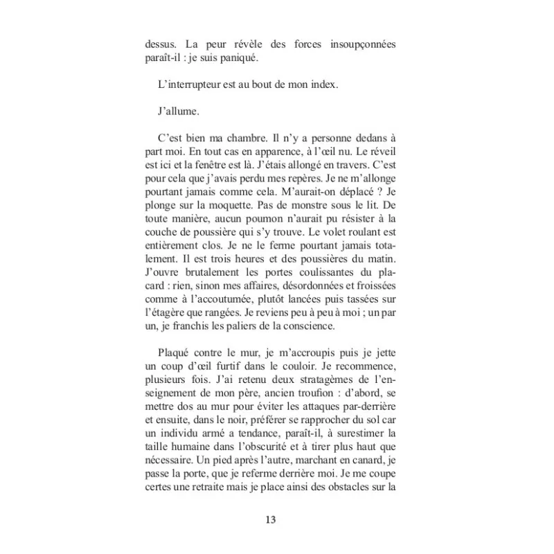 C'est la dernière fois que tu dors