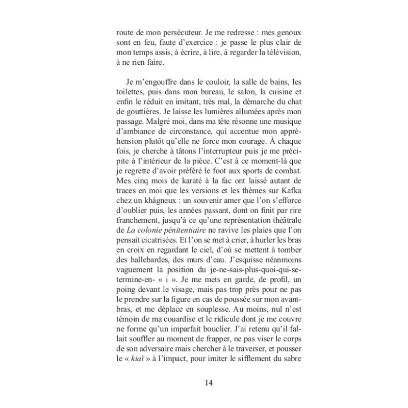 C'est la dernière fois que tu dors