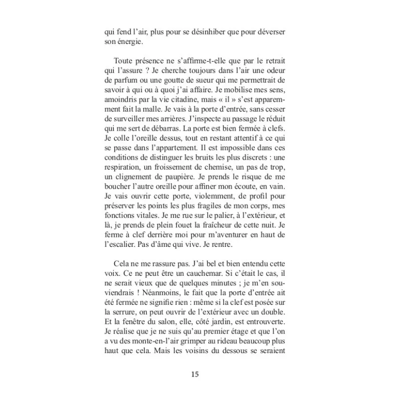 C'est la dernière fois que tu dors