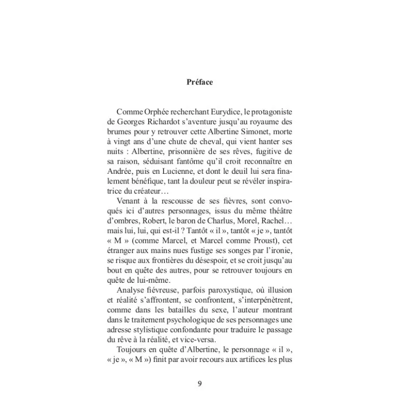 Albertine des abysses