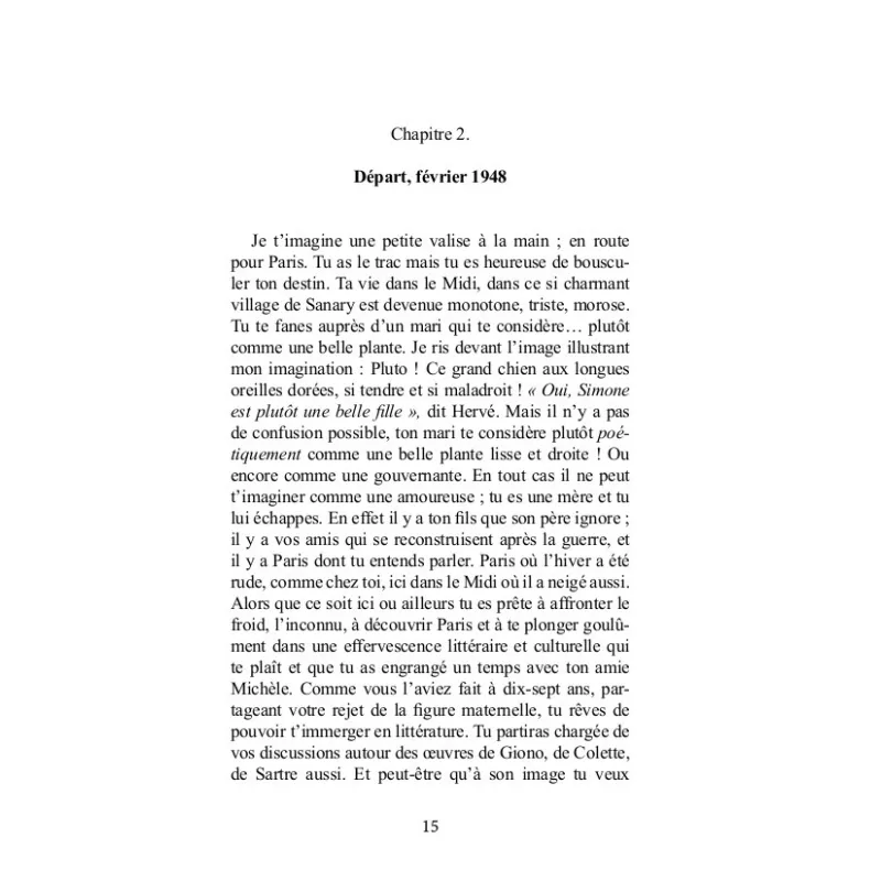 La Providence est une fée cruelle parfois