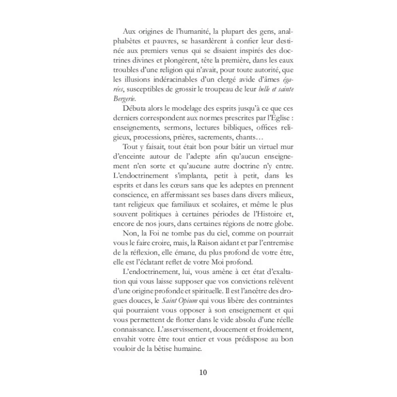 Au Nom du Père, du Fils et des Simples d'Esprit