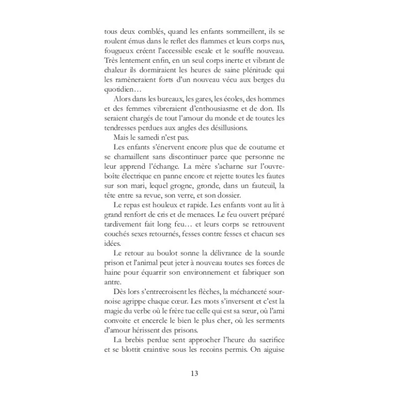 Par-delà les méandres
