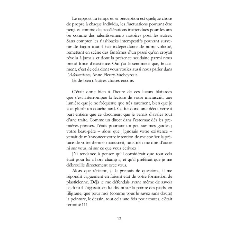 L'adescendance