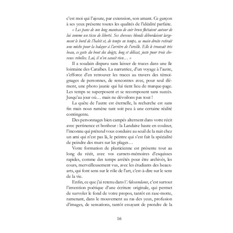 L'adescendance