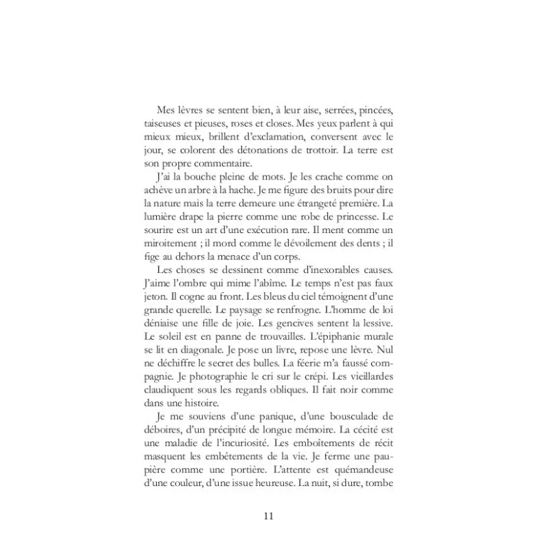 L'amitié de mes genoux