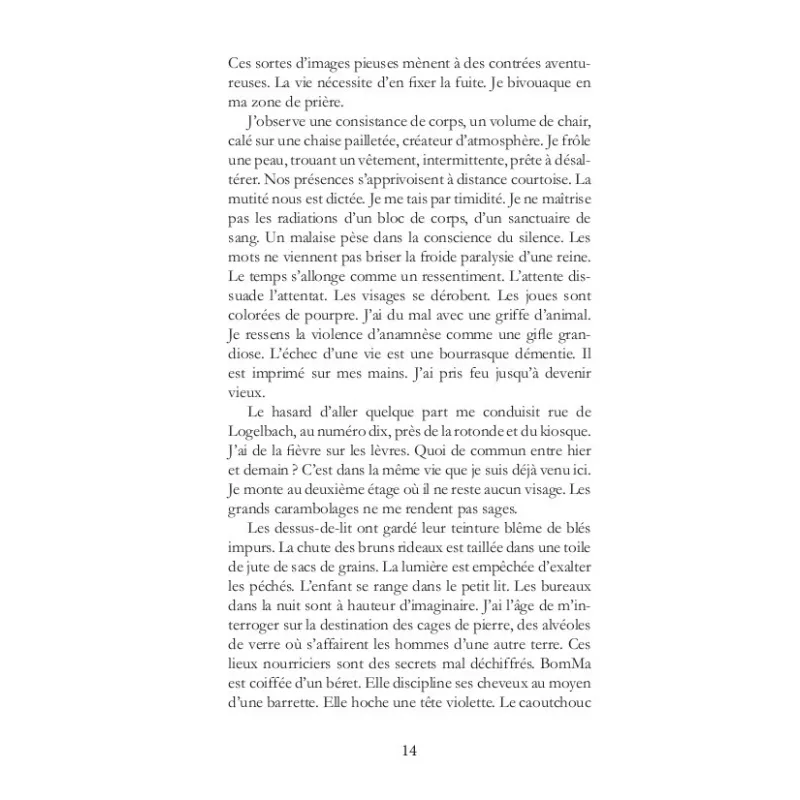 L'amitié de mes genoux