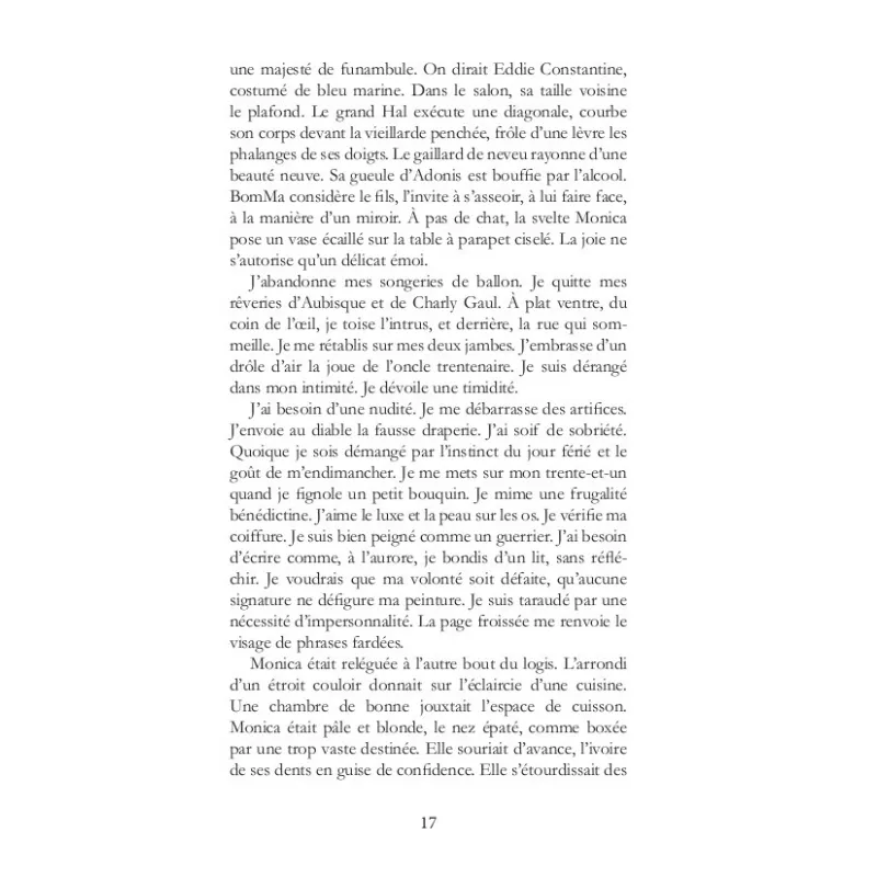 L'amitié de mes genoux