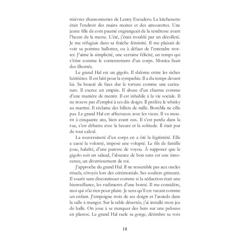 L'amitié de mes genoux