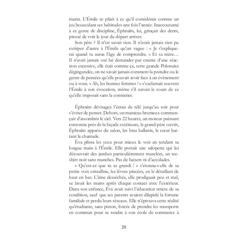 Les scénarios de l'histoire