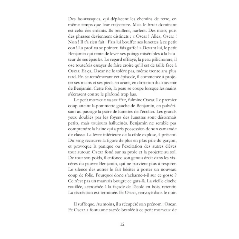 Frontières ou Oscar Racso