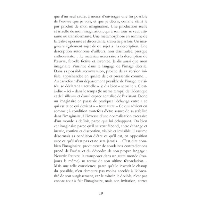 Le registre (De l'origine de l'oeuvre)