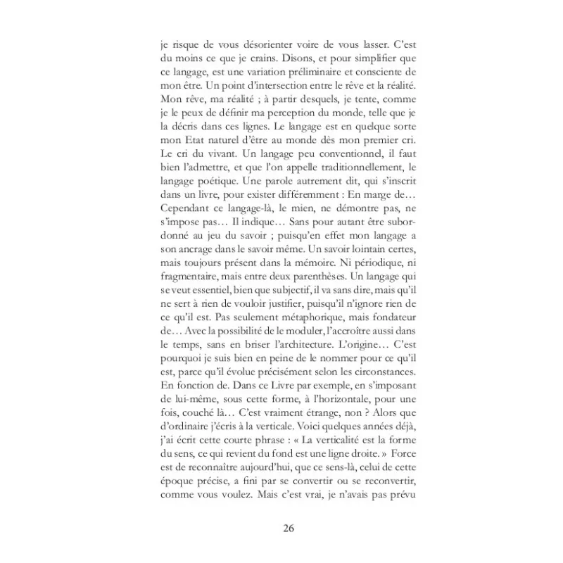 Le registre (De l'origine de l'oeuvre)