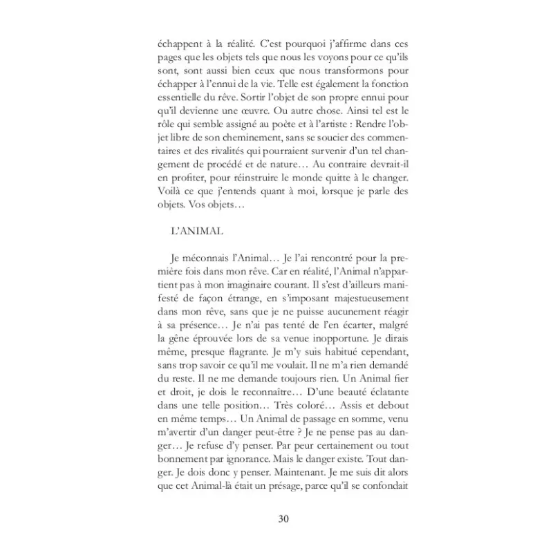 Le registre (De l'origine de l'oeuvre)