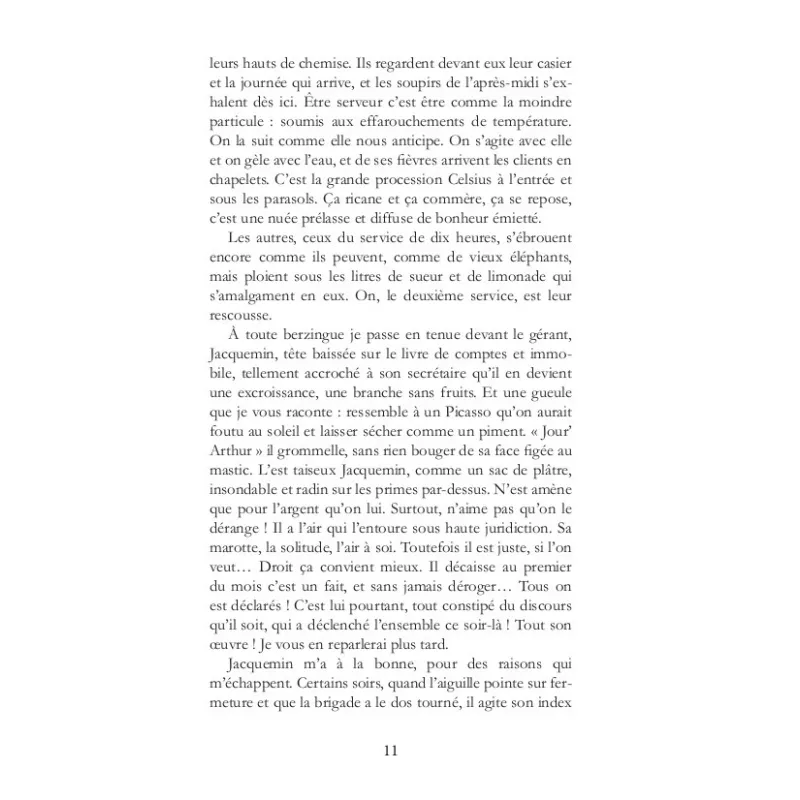 Les petites aiguilles