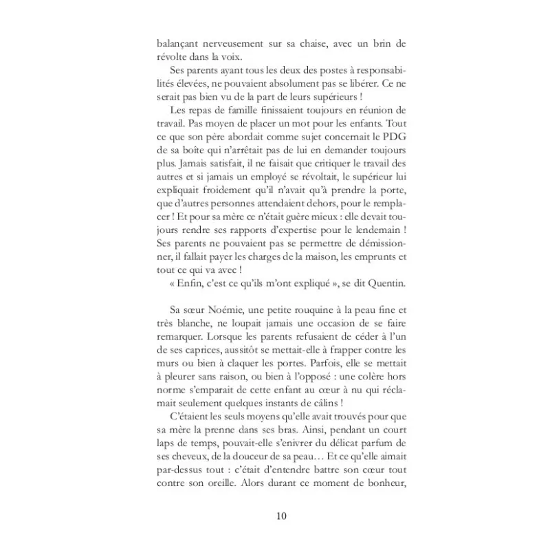 LE COEUR DE QUENTIN