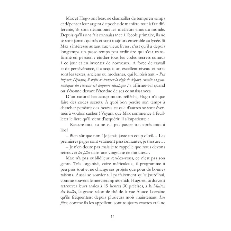 Le mystère du vieux livre