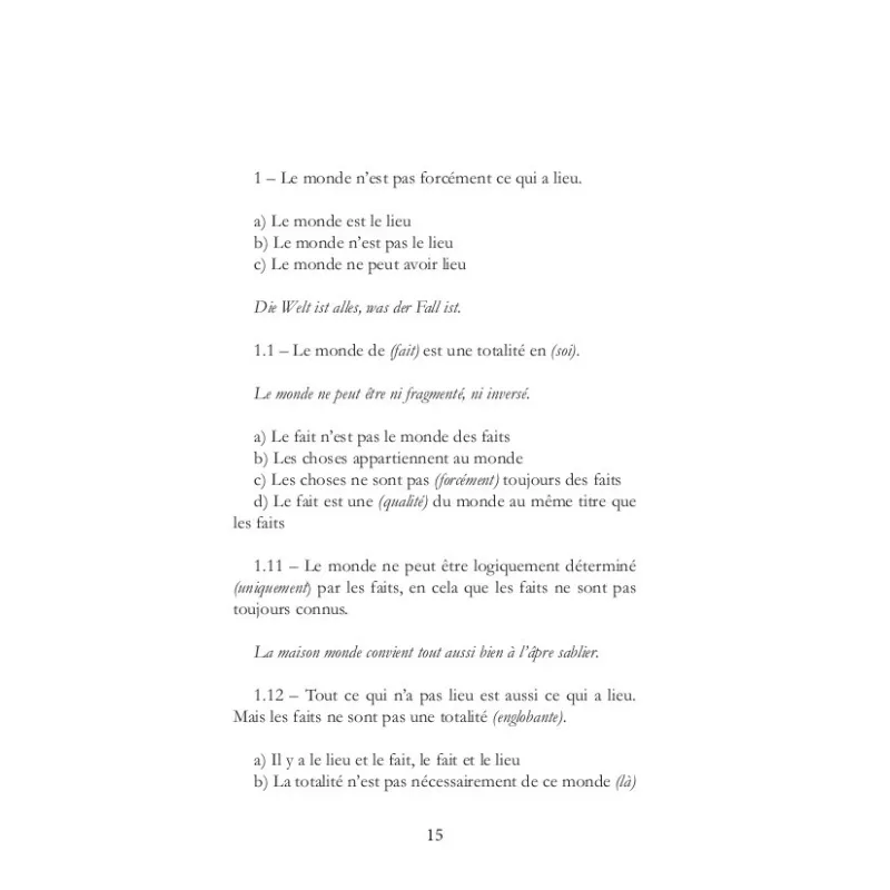 Tractacus logico-poeticus