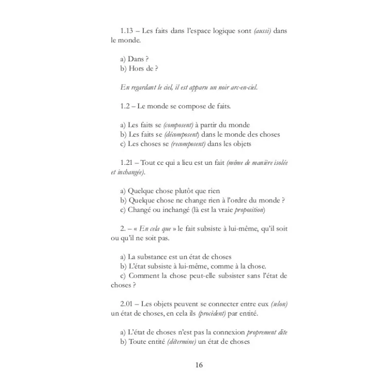 Tractacus logico-poeticus