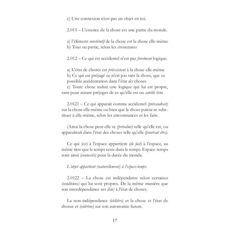 Tractacus logico-poeticus