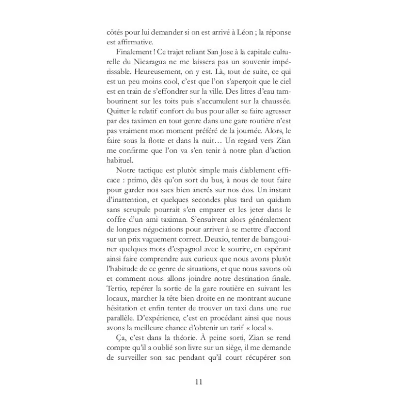 Avant de partir