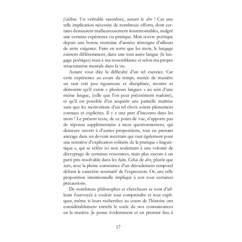 Petit traité de l'insignifiance