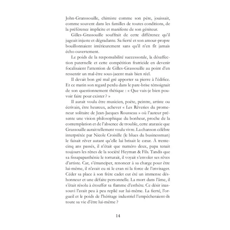 Une histoire d'amer