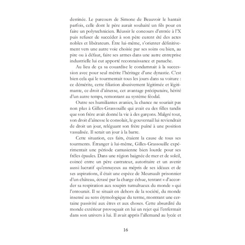 Une histoire d'amer