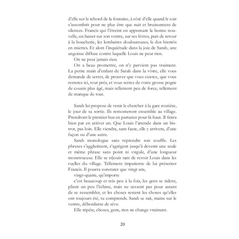 Le poids de nos vides