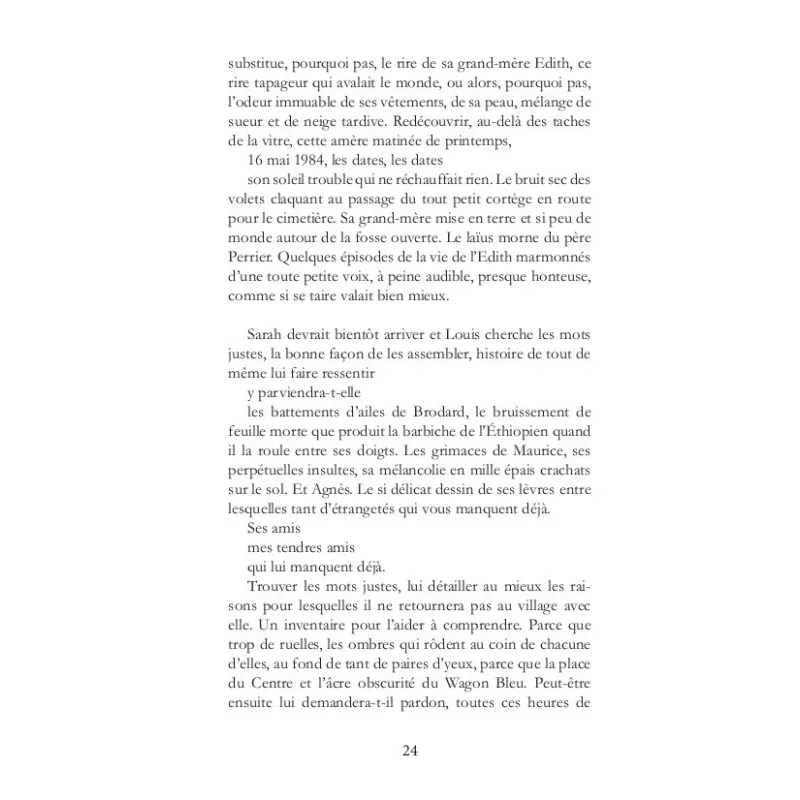 Le poids de nos vides