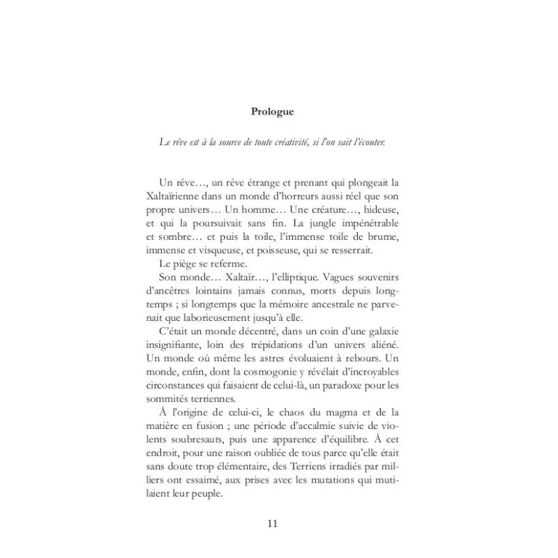 La Passion de l'Arachnee Tome 1