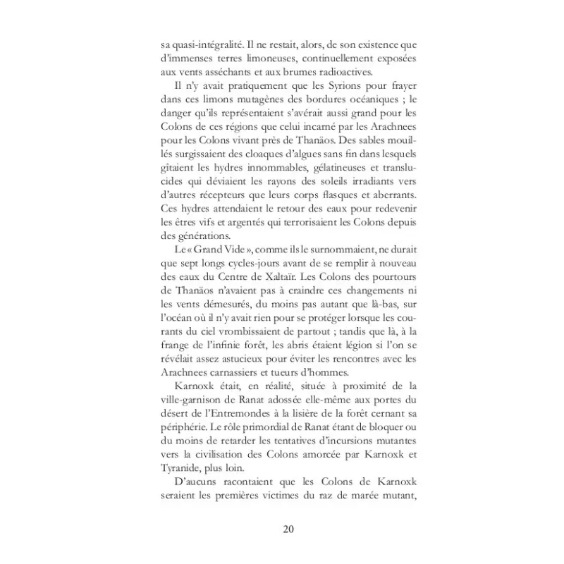 La Passion de l'Arachnee Tome 1