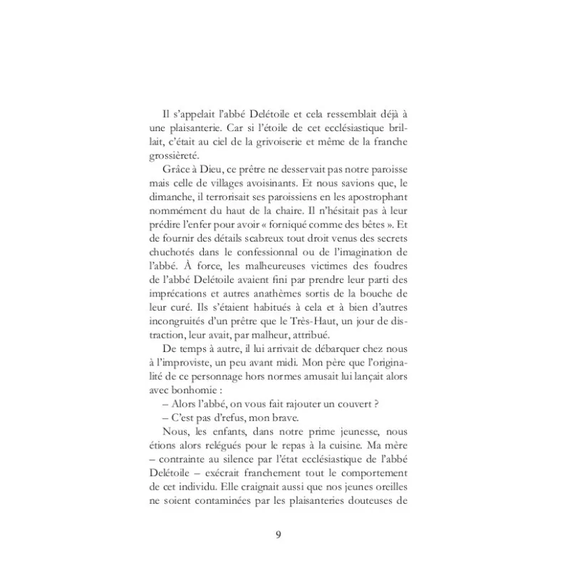 L'abbé Delétoile et autres nouvelles