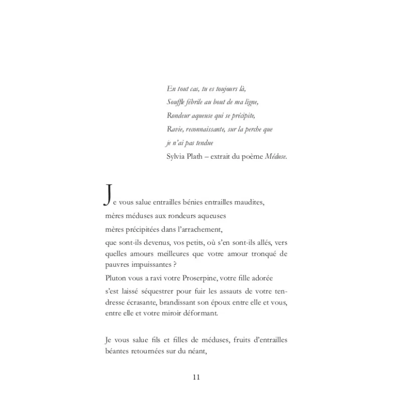 Le cri de la méduse