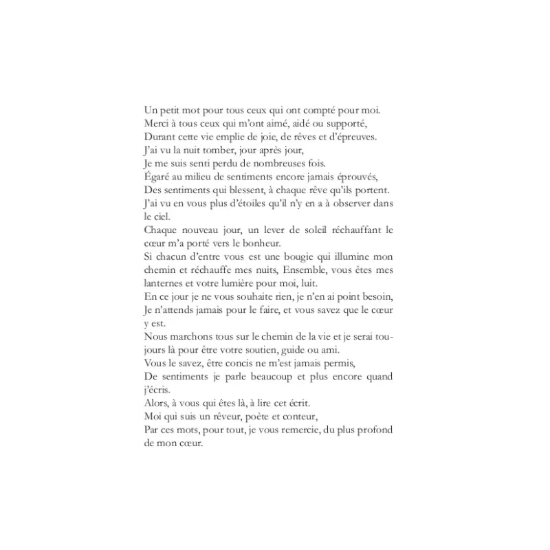 Vie et poésie