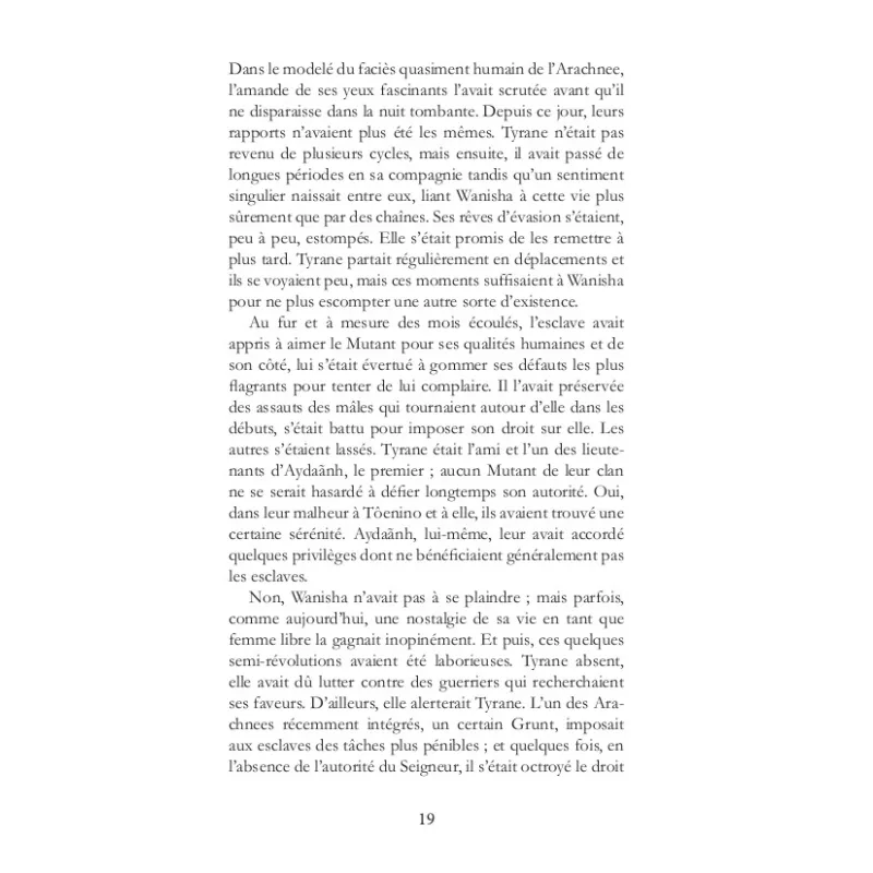 La Passion de l'Arachnee Tome 2