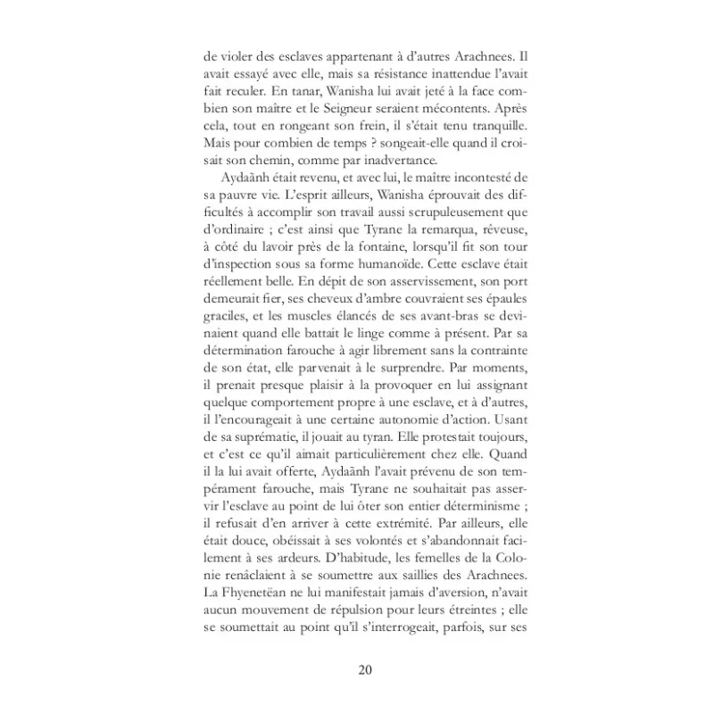La Passion de l'Arachnee Tome 2