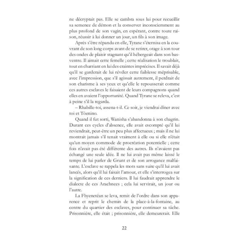 La Passion de l'Arachnee Tome 2