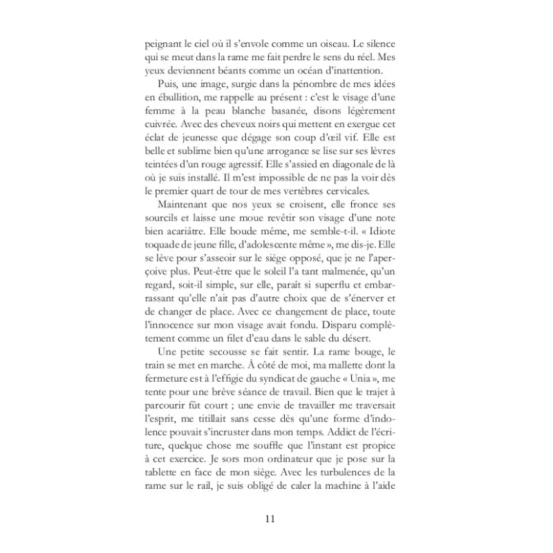Il fallait apprivoiser les mots pour que Lausanne me soit agréable et paisible