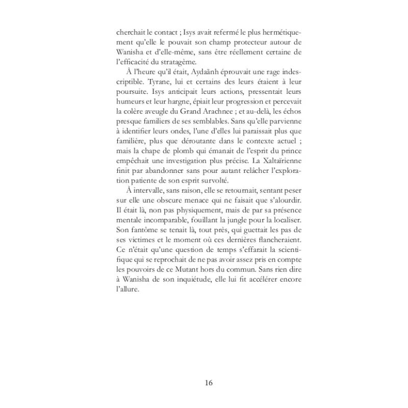 La Passion de l'Arachnee Tome 3