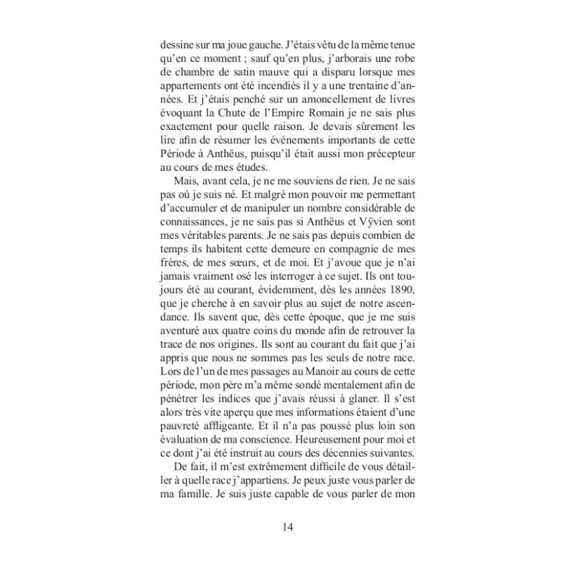 Chronique des Semi-Immortels