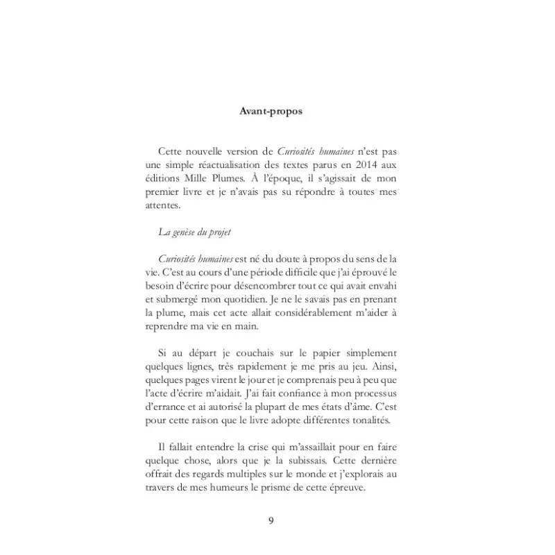 Curiosités humaines