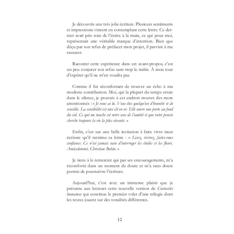 Curiosités humaines