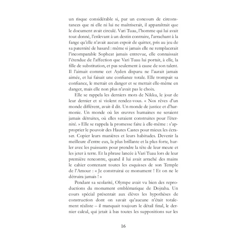 Al Jhamat, Des pierres et des ombres