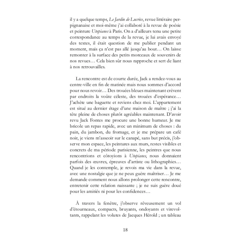J'étais poète de profession