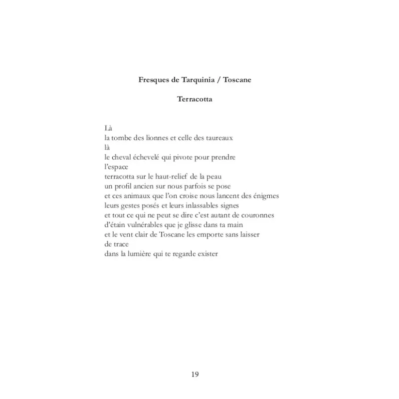 Mais la danse du paysage