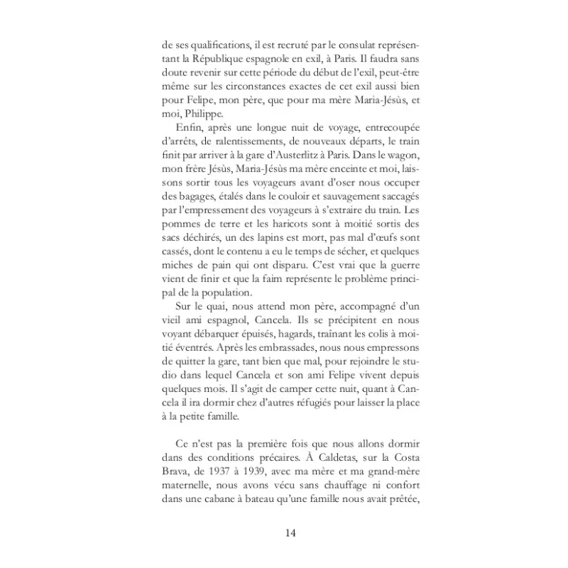 Roman d'un émigré