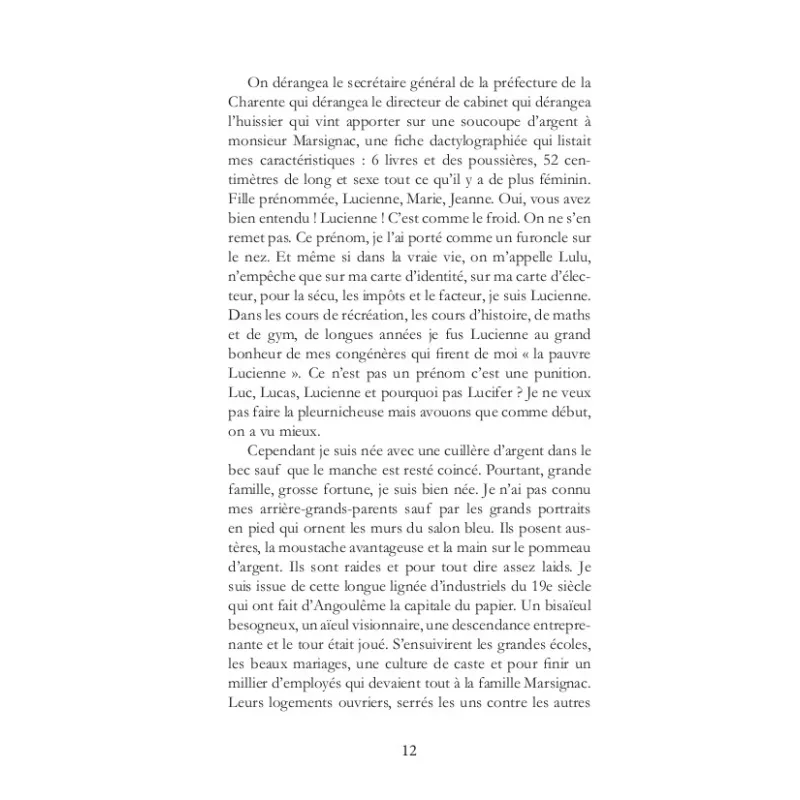Dentelle et salopette