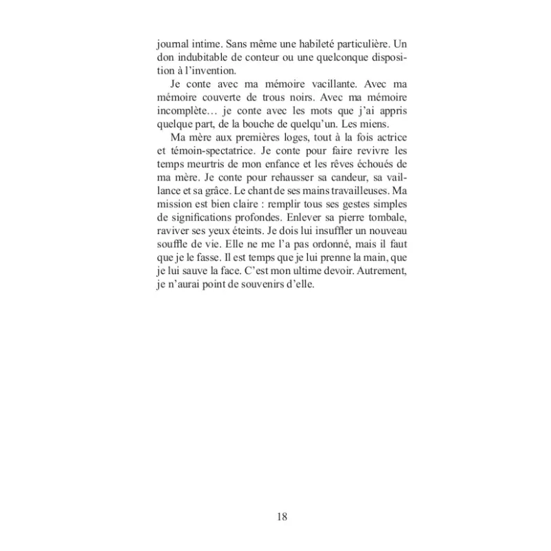 Dons de mémoire
