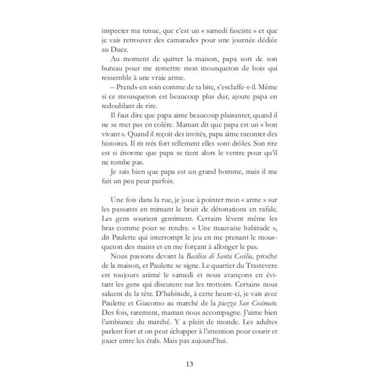 L'oeuvre de Balilla